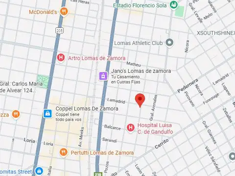 Galpon en Alquiler 31  mts Fondo