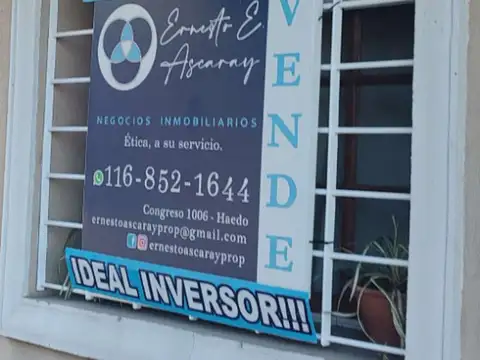 Terreno en Venta 35  mts Fondo