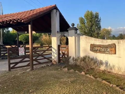 Cerrillos. Club de Campo Capiasú. Lote 100