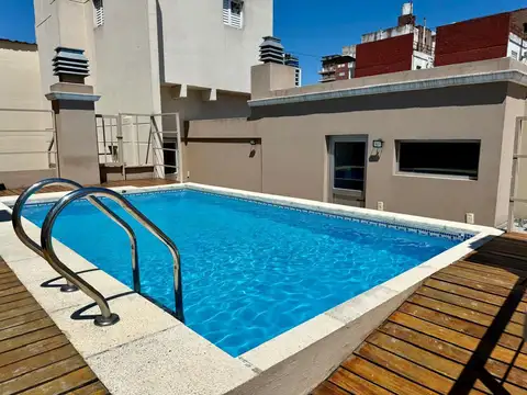 Monoambiente  con Pileta y parrilla en Caballito