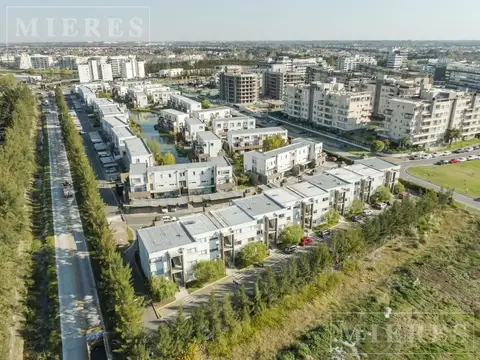 Departamento en alquiler anual sin muebles  3 ambientes con jardín Plaza Sendero Nordelta