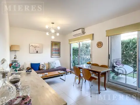 Departamento en Alquiler 3 ambientes con jardín Plaza Sendero Nordelta