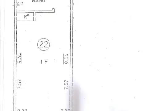 Departamento en Venta de Monoambiente