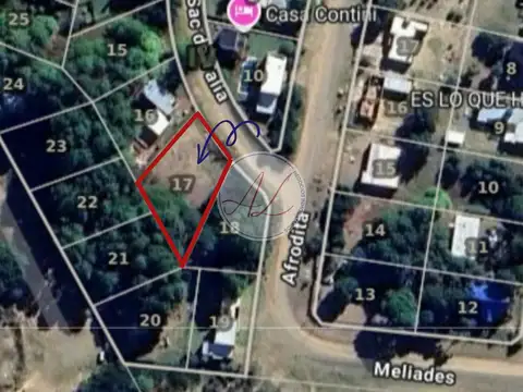 Terreno en Venta en Nayades, USD 58.000