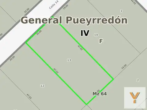 Terreno en Venta de 940,0 m2