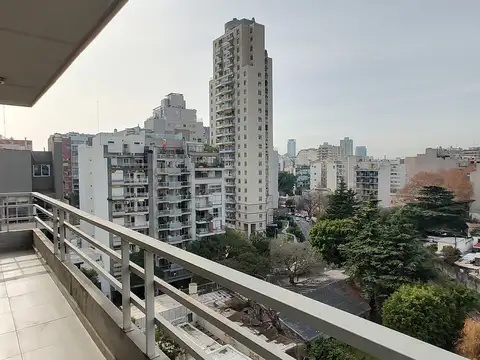 Alquiler Departamento con Cochera 2 Dorm. Vista Abierta Balcon Concepción Arenal 2550 Palermo
