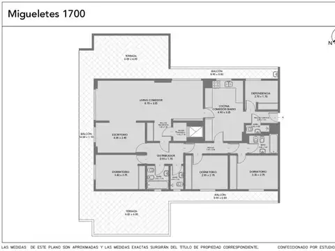 Departamento en Venta de 4 ambientes