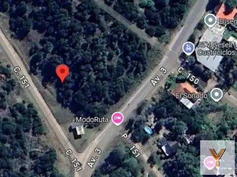 Terreno en Venta en Villa Gesell, USD 48.000