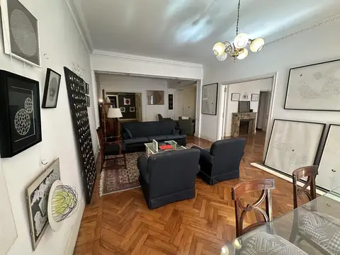 Departamento en  venta 5 ambientes luminoso en Recoleta