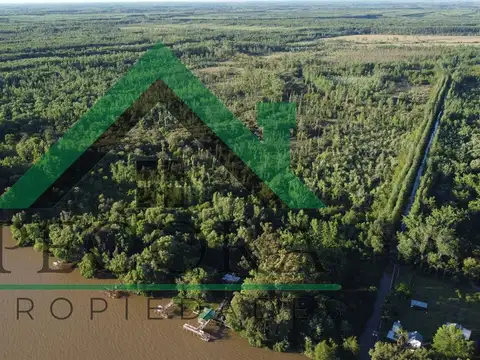 TERRENO - ISLA - Rio Parana A METROS DE PUERTO ESCOBAR