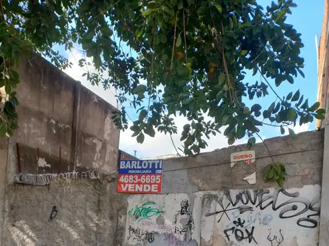 Terreno en venta en Mataderos 8.66 x 19 mts, SE PUEDE EDIFICAR HASTA LOS 17.20 MTS DE ALTURA