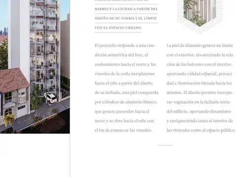 Departamento 2 ambientes con 2 baños