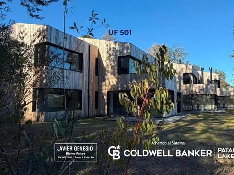 VENTA Departamento a estrenar 3 amb de 150,76m2 con Costa de Lago Nahuel Huapi y muelle privado