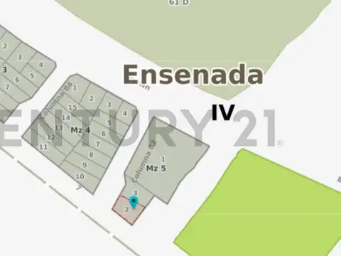 Terreno en Venta 23  mts Fondo