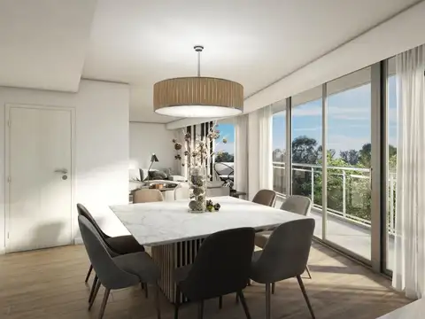 Piso exclusivo tres dormitorios Parque Independencia cochera y baulera