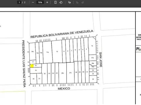 VENTA LOTE CABA IDEAL DESARROLLO INMOBILIARIO