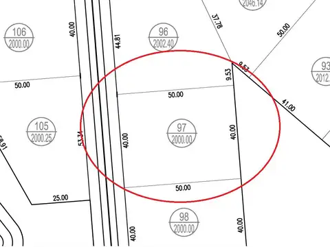 Lote terreno 97 en venta. Barrio Santa Inés. Comarcas de Luján.