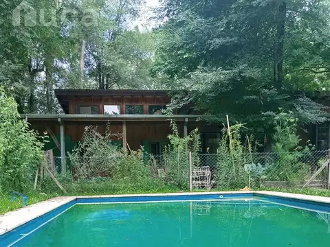 ALQ Verano Diciembre a Marzo| HERMOSA CASA de MADERA, PARQUE y PILETA | Las Chacras