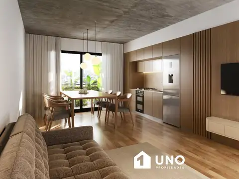 Rodriguez y 3 de Febrero - Ultimo Dpto de 1 Dormitorio Externo. Cochera disponible.