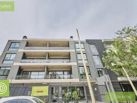 VENTA - Departamento 3 ambientes A ESTRENAR en Beccar con balcón y parrilla