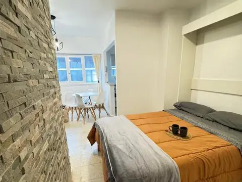 Departamento en alquiler temporario - Monoambiente - Mar del Plata