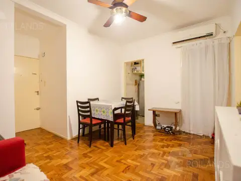Departamento 2 ambientes con 1 baño