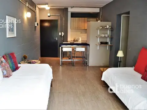 Departamento Monoambiente con 1 baño