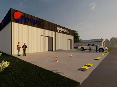 Galpón en venta 210m2 a estrenar Area Industrial Roldán