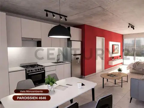 Departamento Monoambiente con 1 baño