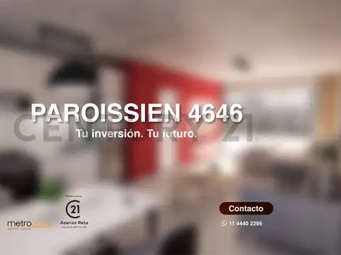 Departamento en Venta de Monoambiente