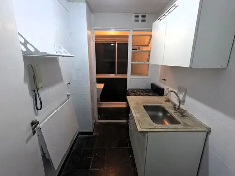 Departamento 2 ambientes con 1 baño