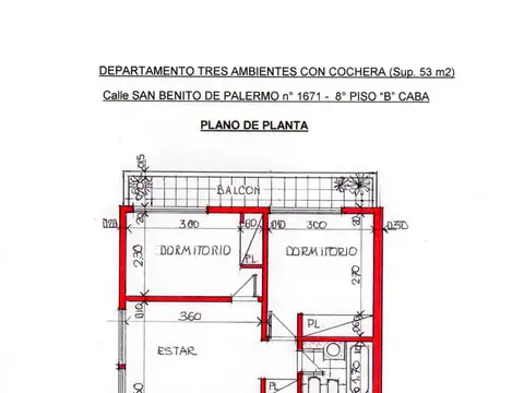 Departamento en Alquiler con 1 cocheras