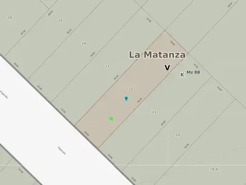 Terreno en Venta en Gregorio De Laferrere, USD 85.000