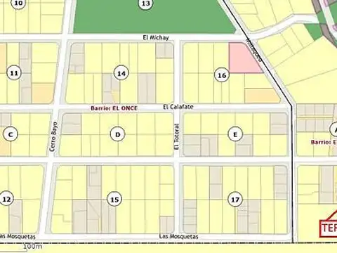 Terreno en Venta en El Once, USD 120.000