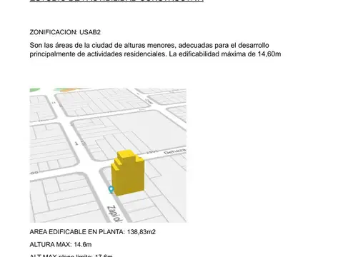 Terreno en Venta en Saavedra, USD 850.000
