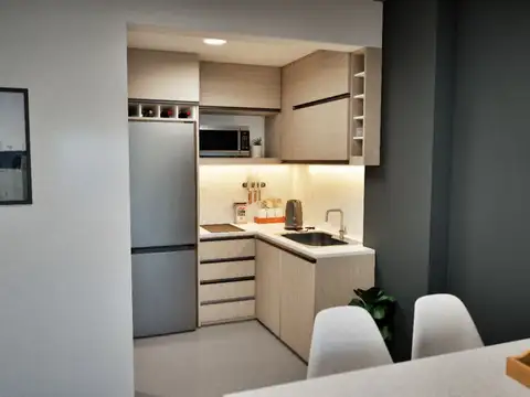 Departamento Monoambiente con 1 baño