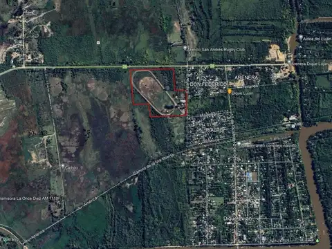 Fracción industrial de 17 hectáreas Dique Luján