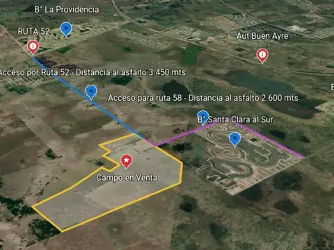 Campo en Venta Agrícola