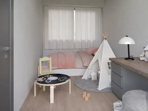 Departamento 3 ambientes con 1 baño