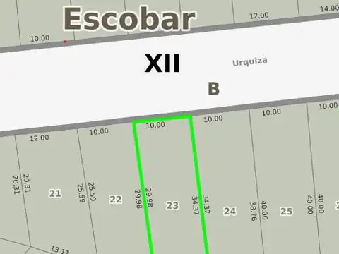 Casa en venta | Urquiza N°1218 entre 12 de octubre y Constitución | Escobar