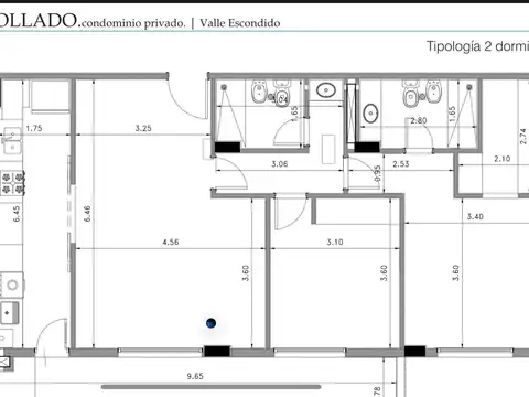Departamento en Alquiler de 2 dormitorios