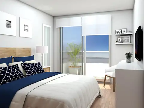 Departamento piso exclusivo 2 dormitorios Av. Libertad 167. Edf. Scuba