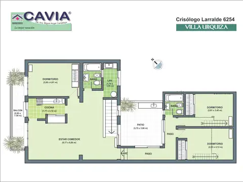 Crisólogo Larralde 6200, Piso 1