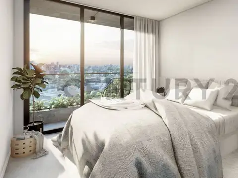 Departamento 2 ambientes con 1 baño