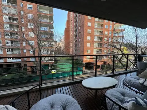 venta departamento 3 amb con balcón terraza y cochera nuñez