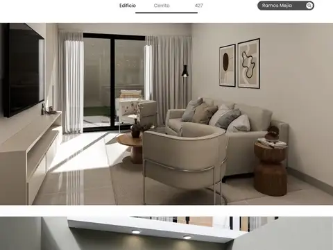 SEMIPISOS DE 2 AMBIENTES CON BALCON CUBIERTO,  RAM
