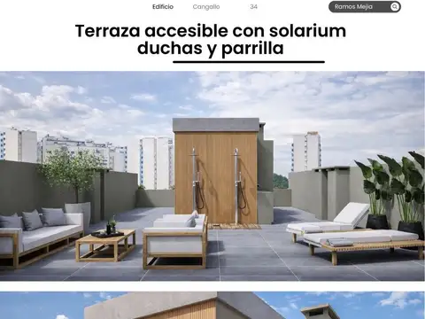 SEMIPISOS DE 2 AMBIENTES CON BALCON CUBIERTO,  RAM