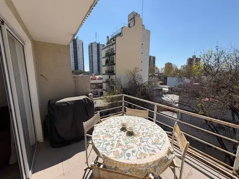 Departamento 2 ambientes con 2 baños