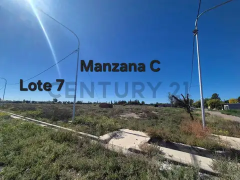 Venta Terreno. 410 mts2 en Cuadro Nacional