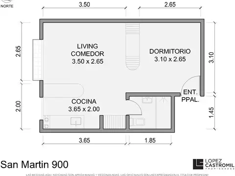 San Martín 900
